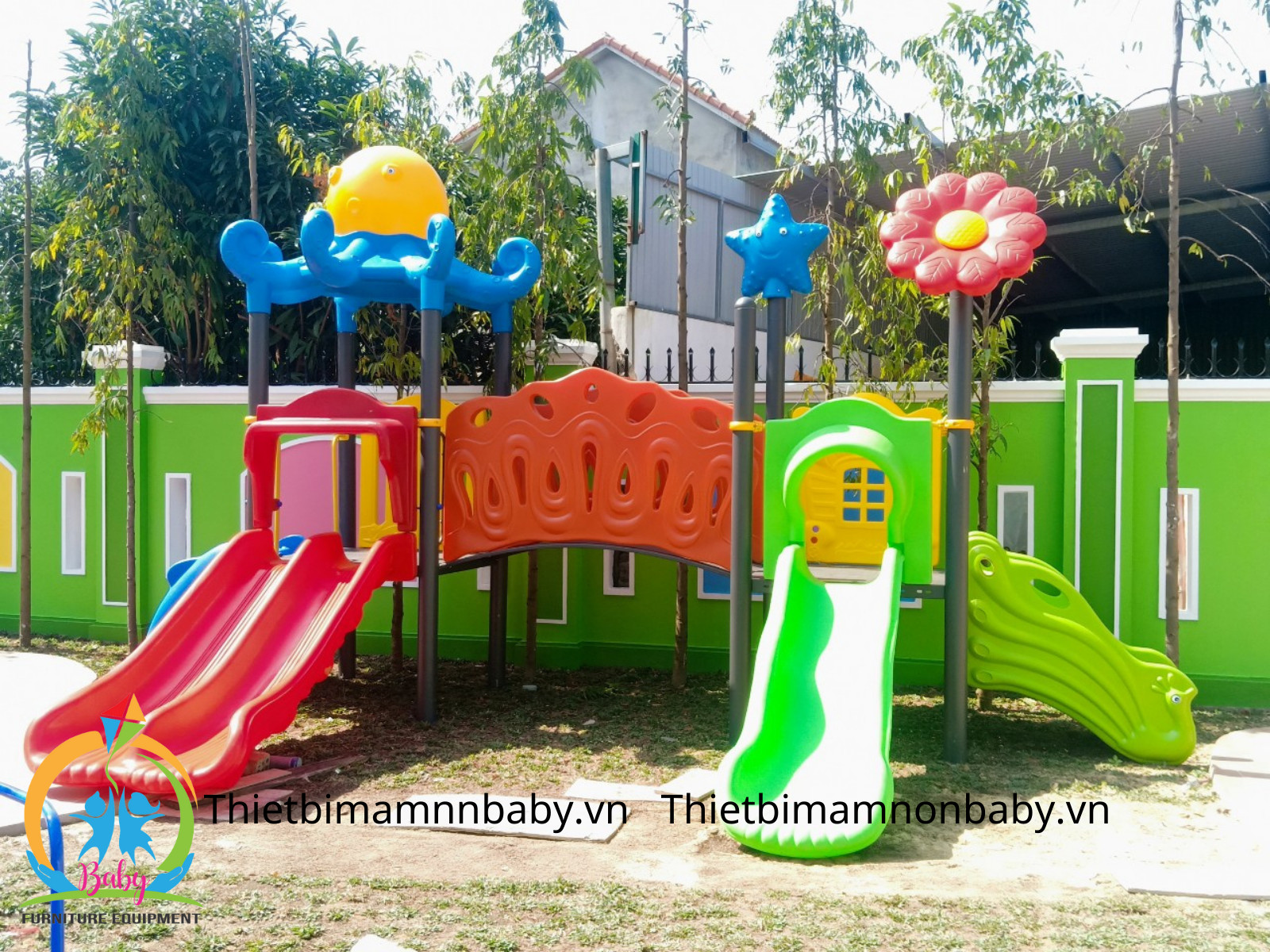 Thiết Kế Thi Công Trường Mầm Non PARI MONTESSORI ĐỒNG HỚI_QUẢNG BÌNH
