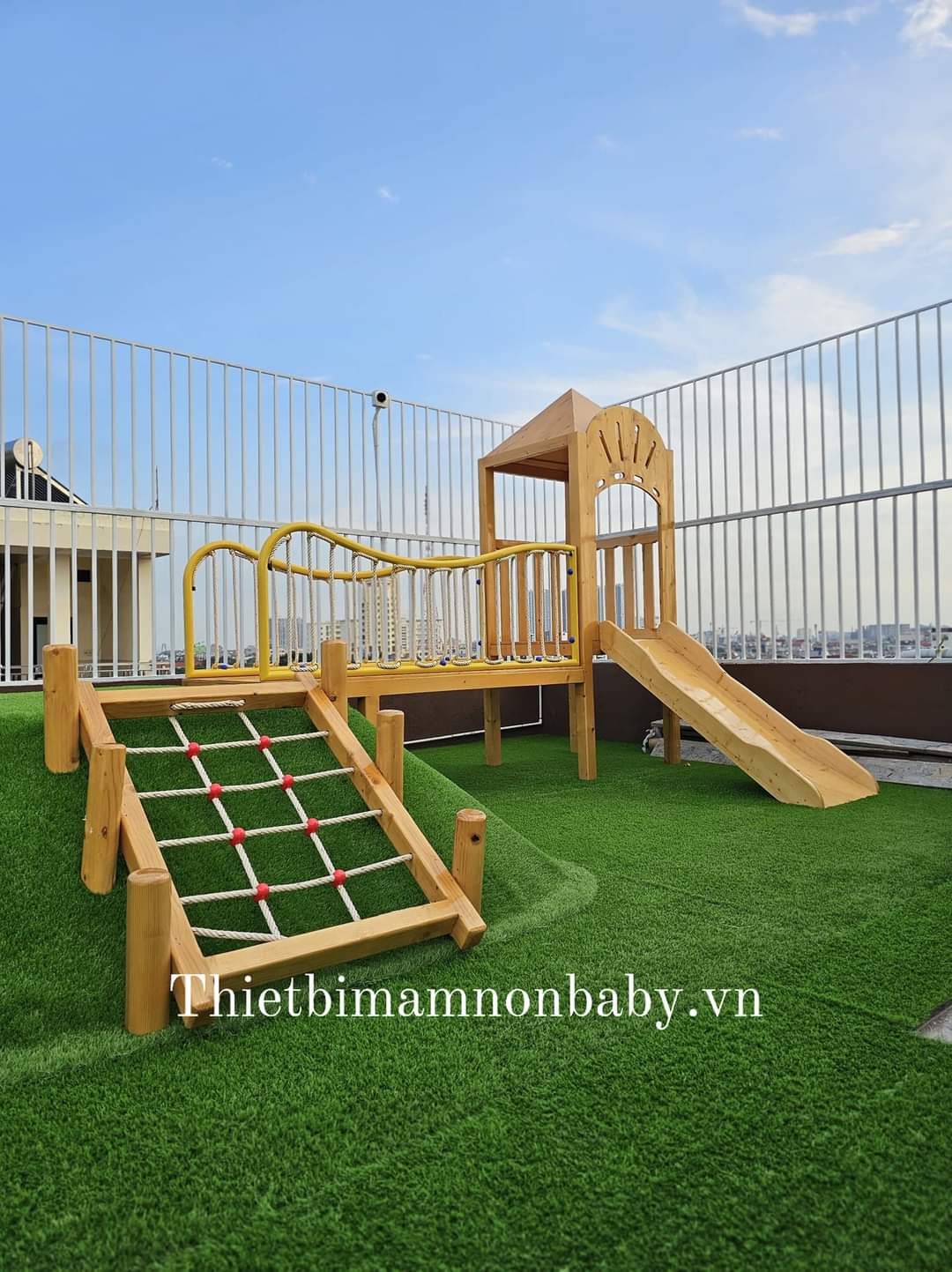 Nhà khối gỗ mầm non BB-1291