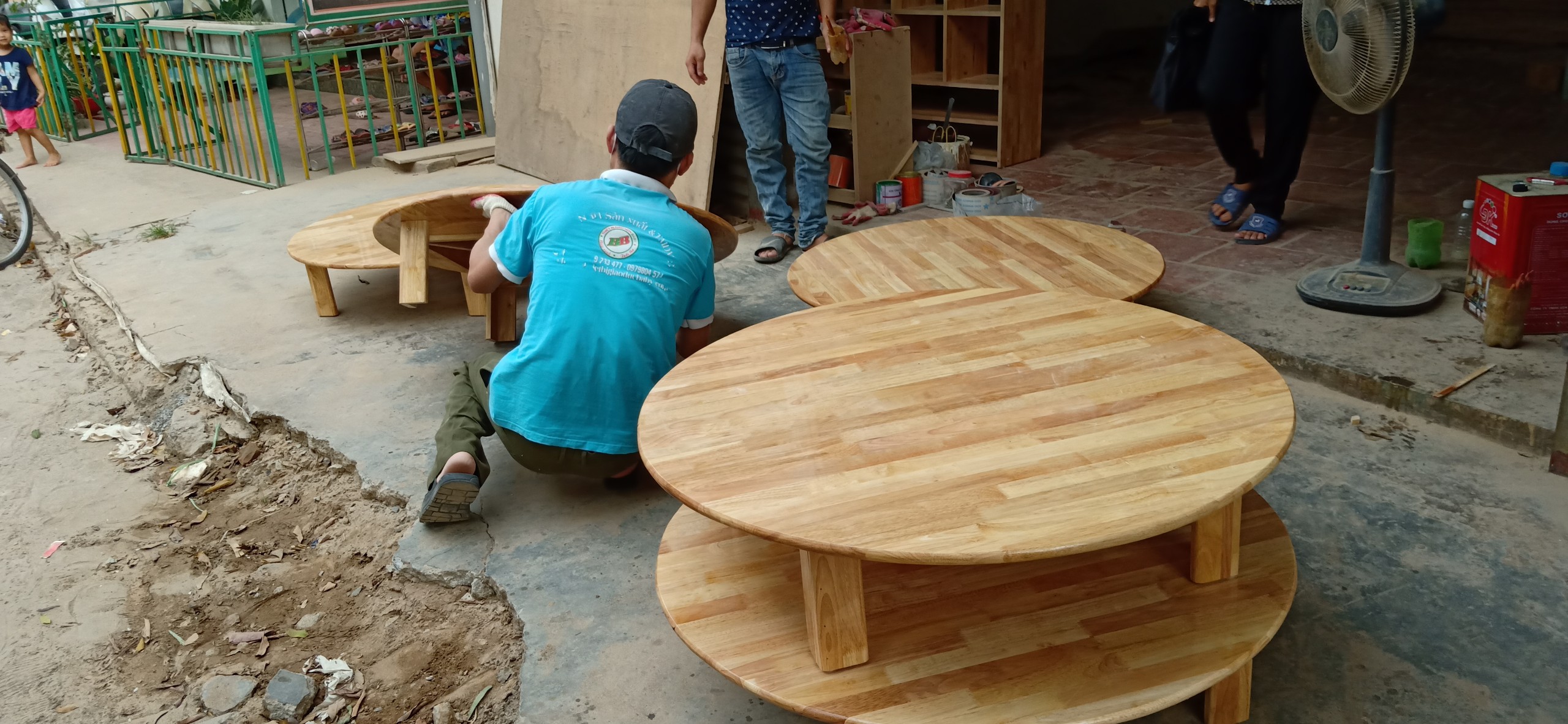 Bàn Gỗ Ngồi Bệt BB-168