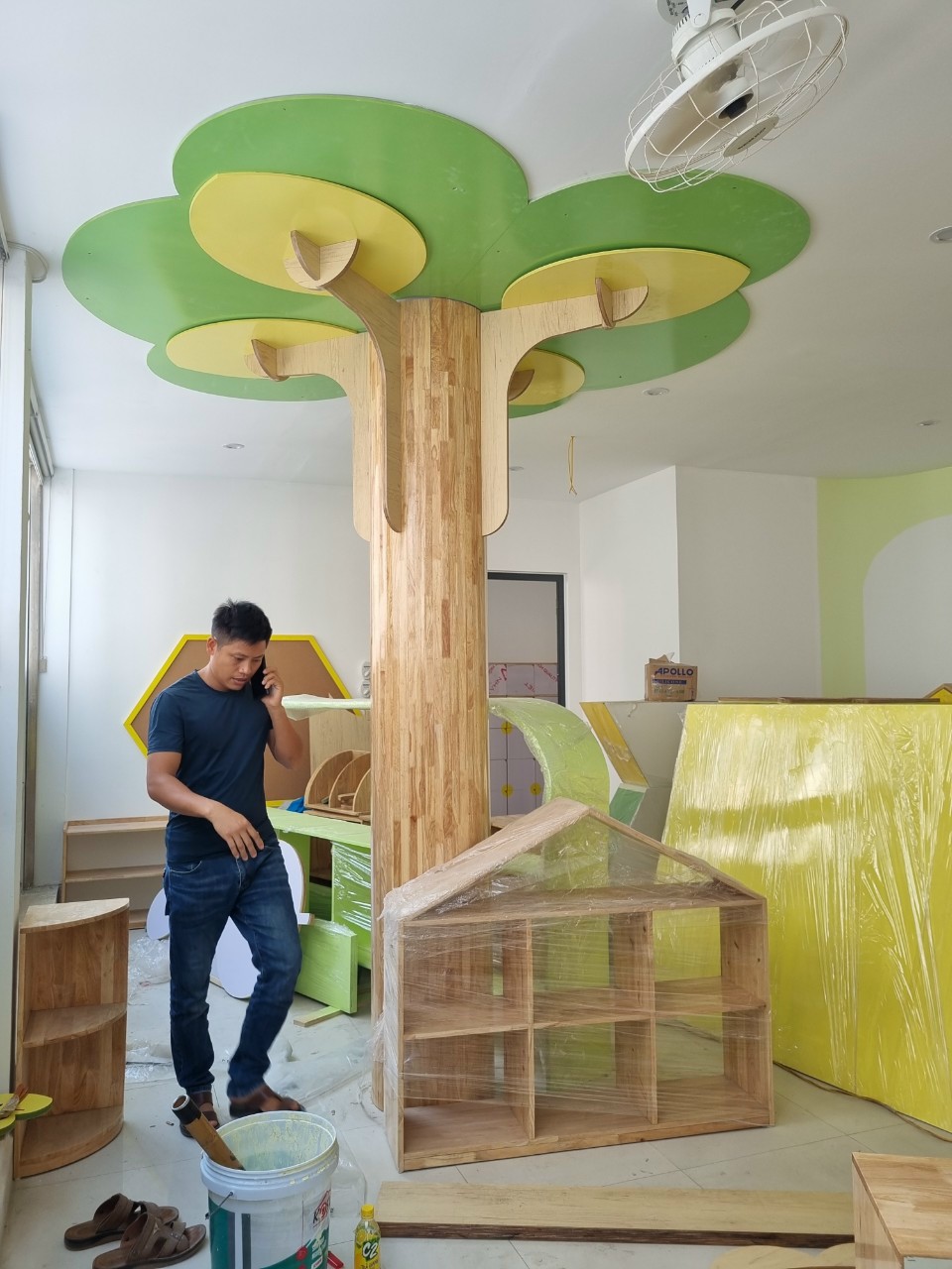 Thiết kế phòng học Honey Bee Happy Hải Phòng BB-1286