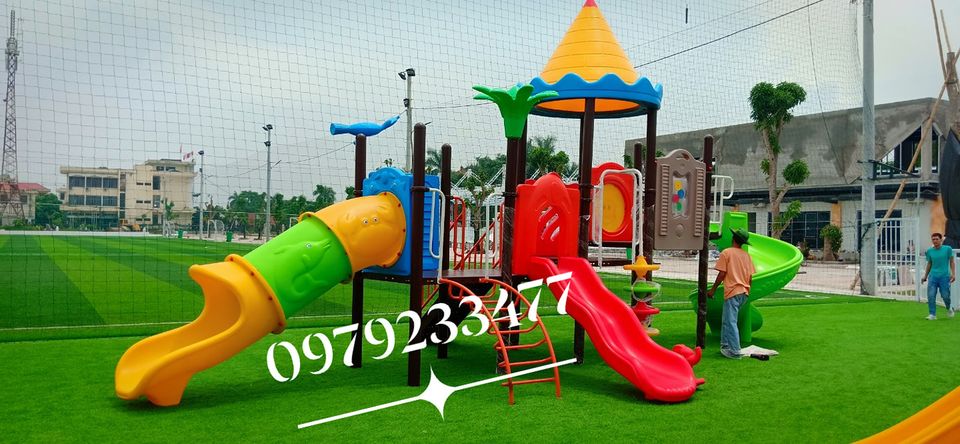 nhà liên hoàn cầu trượt BB-454