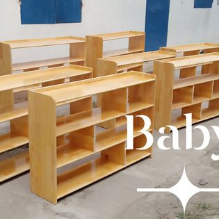 Kệ Gỗ 4 Tầng Chia Ngăn BB-431