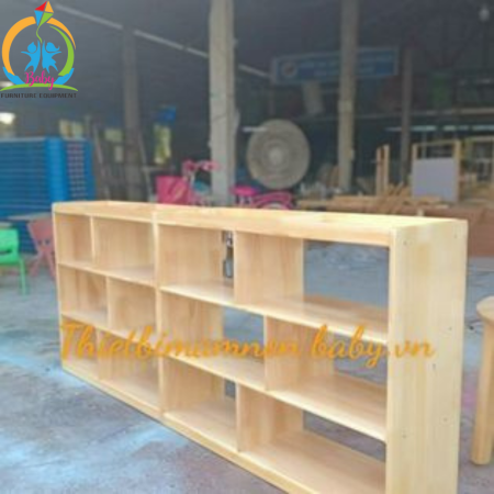 Kệ 4 tầng chia ô, không hậu - BB1172