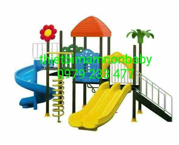 nhà liên hoàn cầu trượt 446