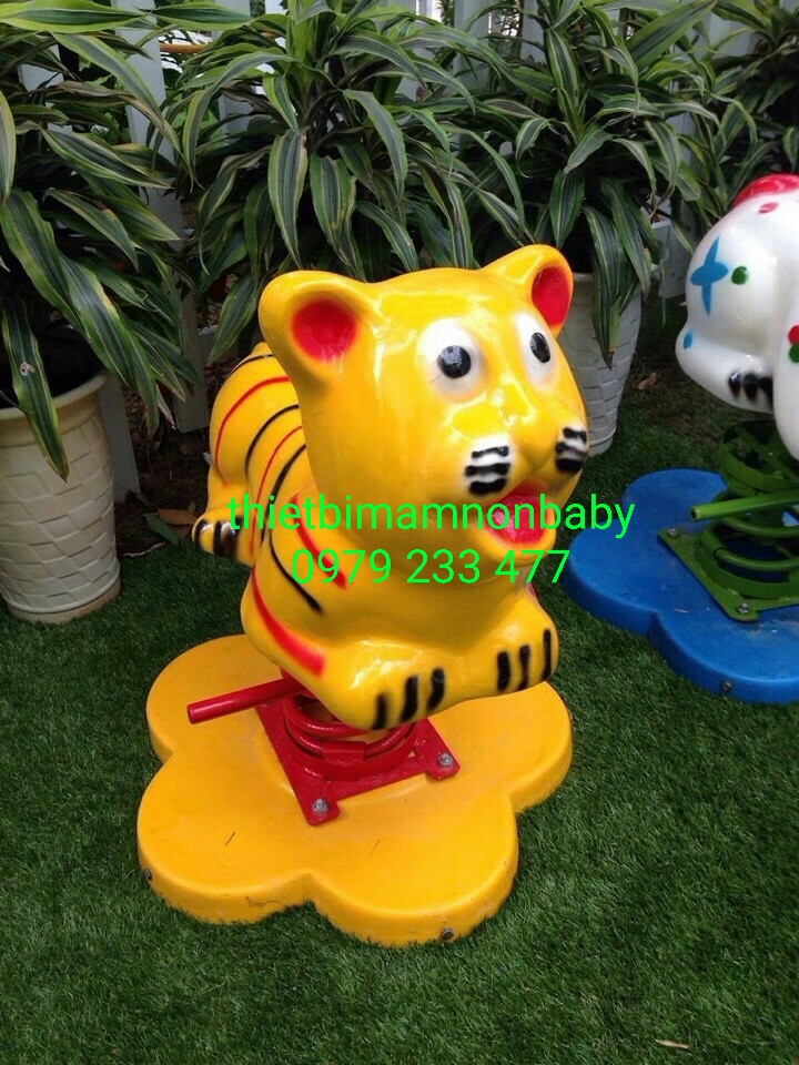 Thú nhún lò xo con hổ BB-396