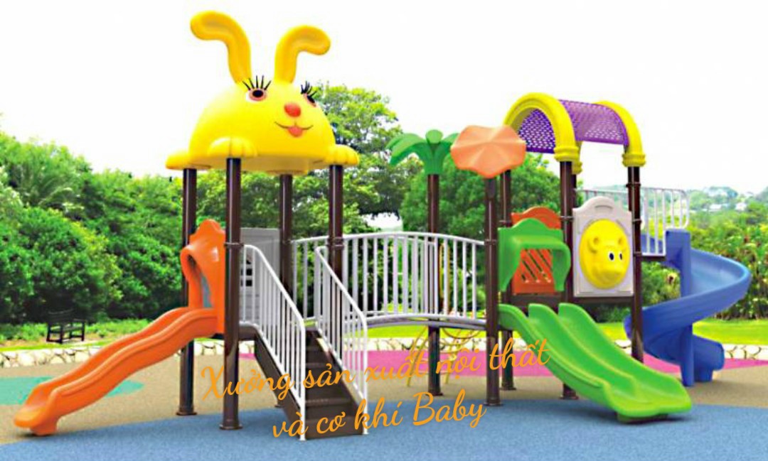 nhà liên hoàn cầu trượt BB-468
