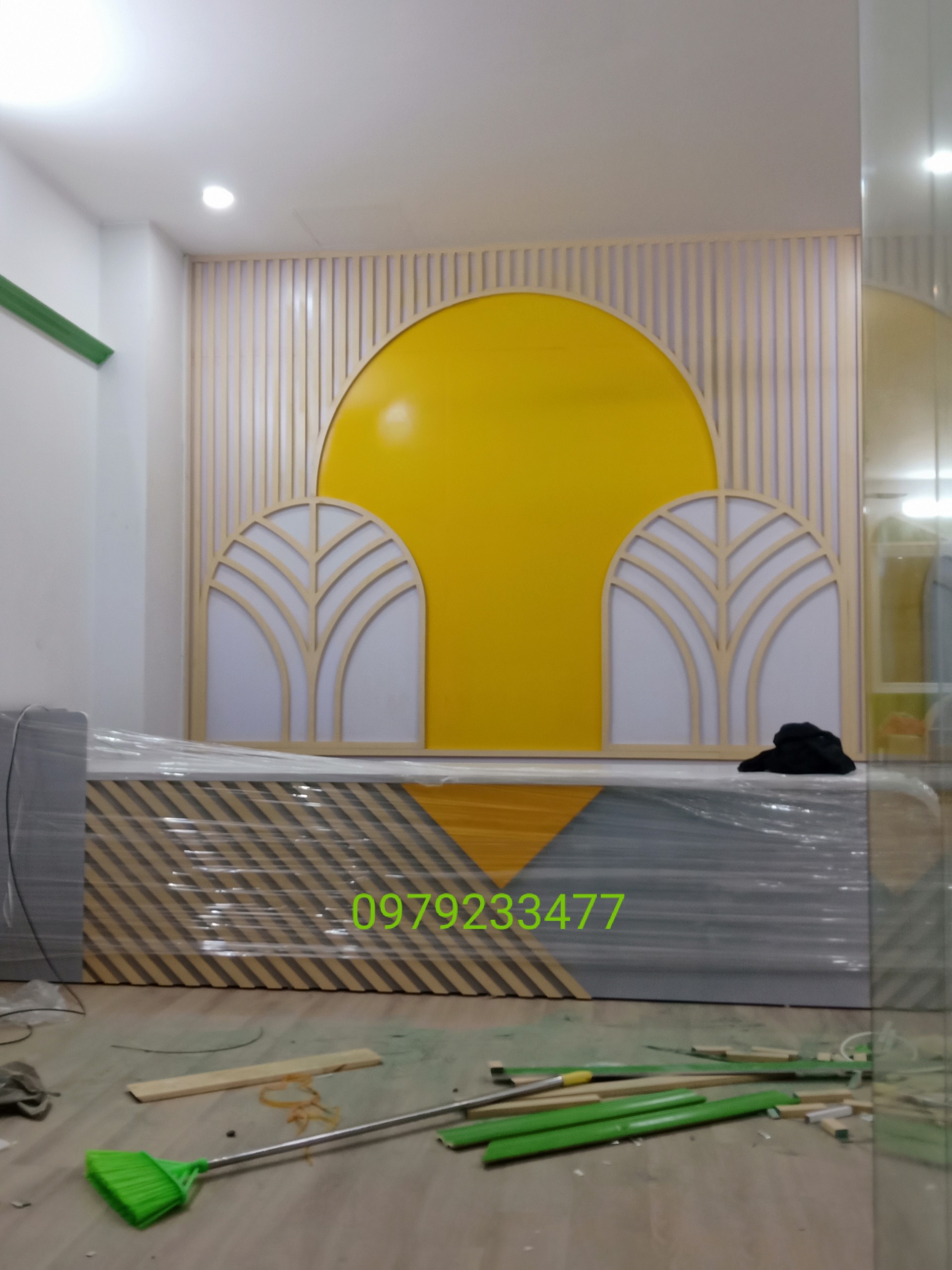 hình ảnh thi công trường mầm non BB-228