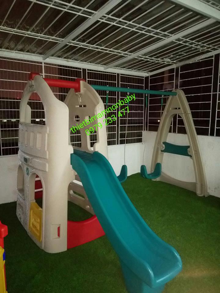 Cầu trượt nhập khẩu mini BB-364