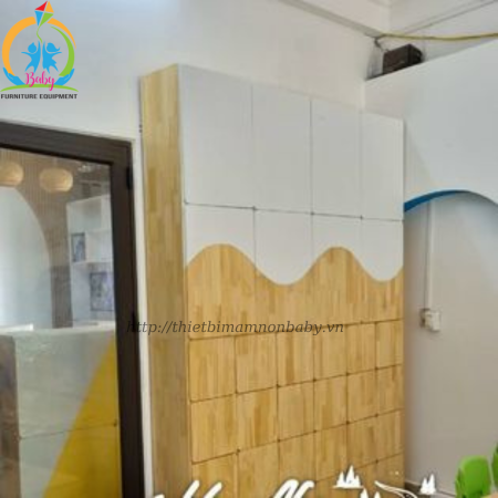 -Tủ balo kèm tủ chăn - BB1177