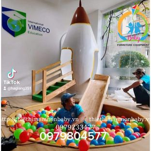 nhà khối gỗ BB-835