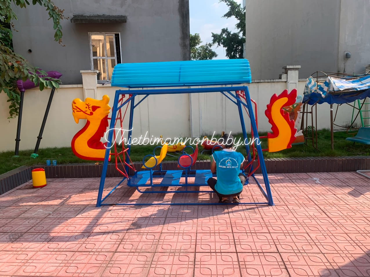 Xích đu đầu rồng bb-1218