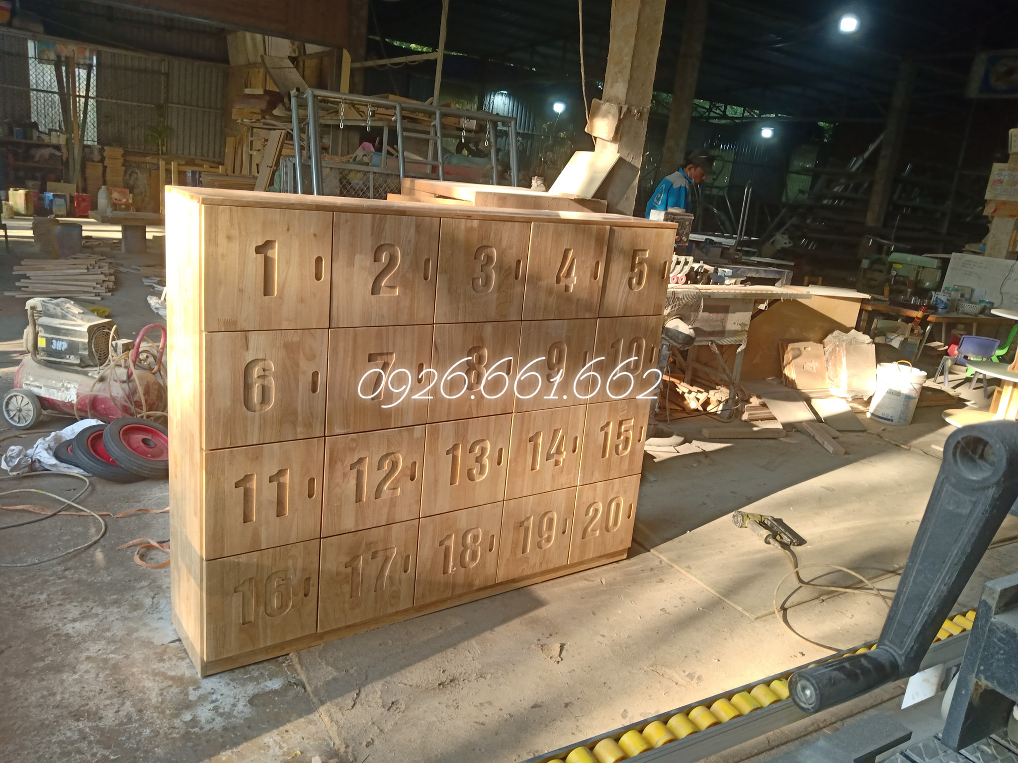 Tủ balo có số 20 ô BB-1251