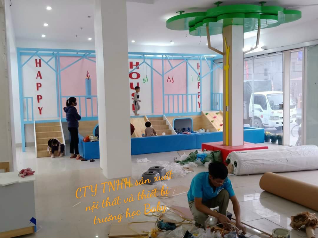 Thiết kế thi công trường mầm non HAPPY HOSE HẢI HẬU-NAM ĐỊNH
