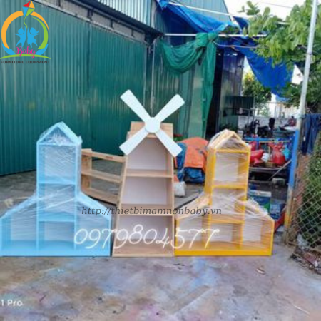 Kệ vũ trụ kèm kệ chong chóng gió - BB1164