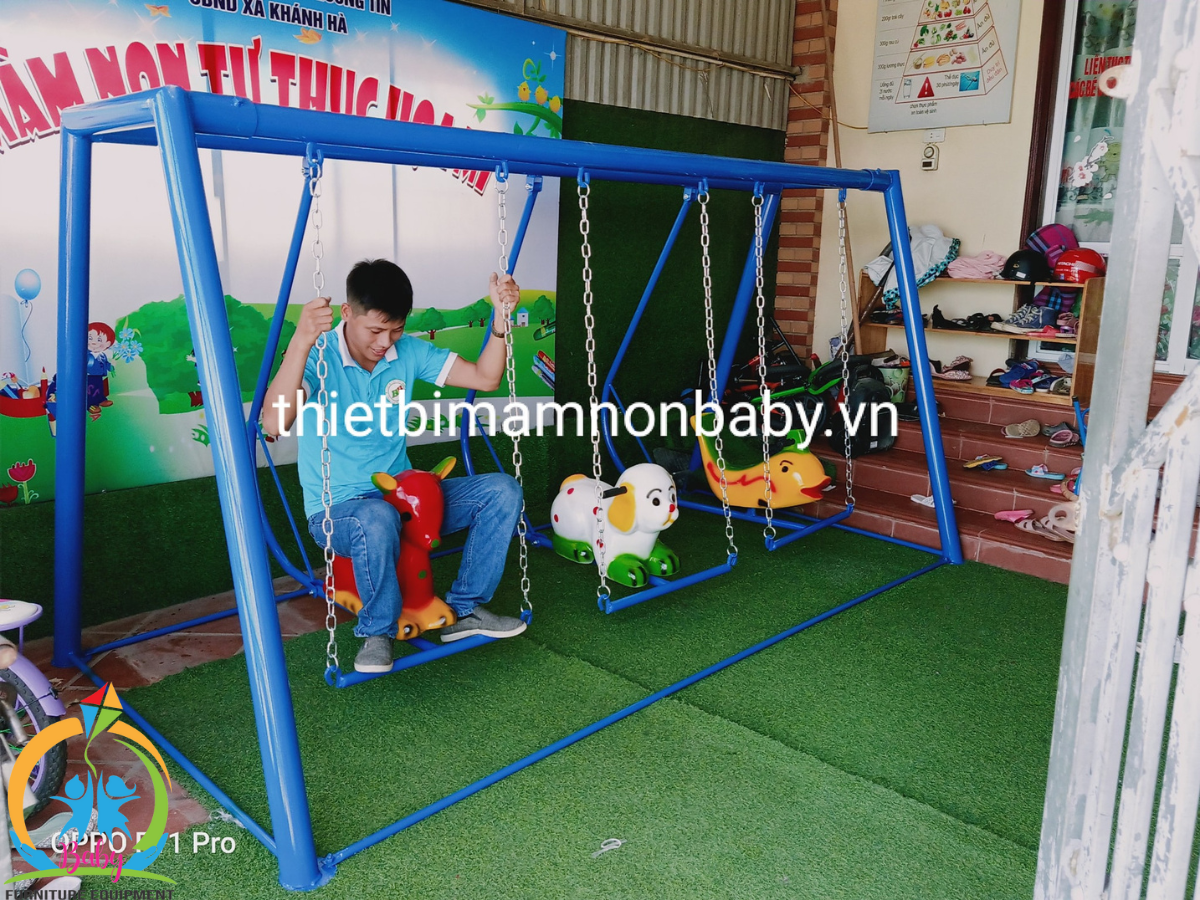 Xích đu 3 con giống  BB-1155