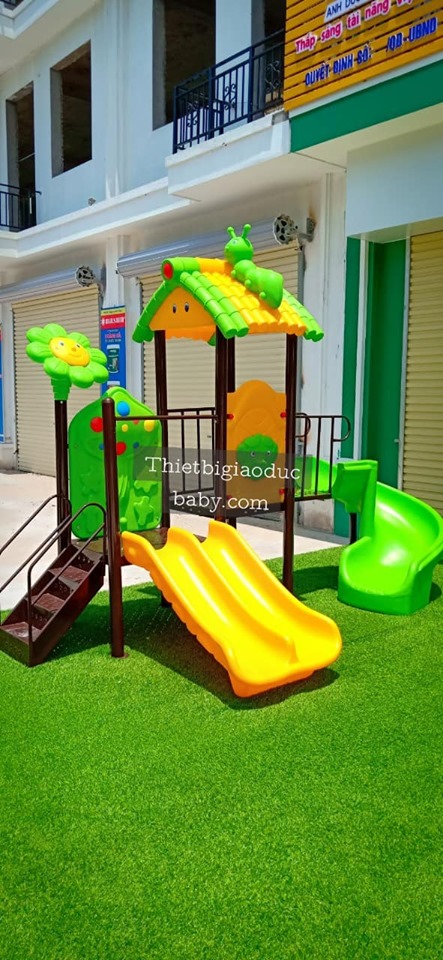 nhà liên hoàn cầu trượt BB-456