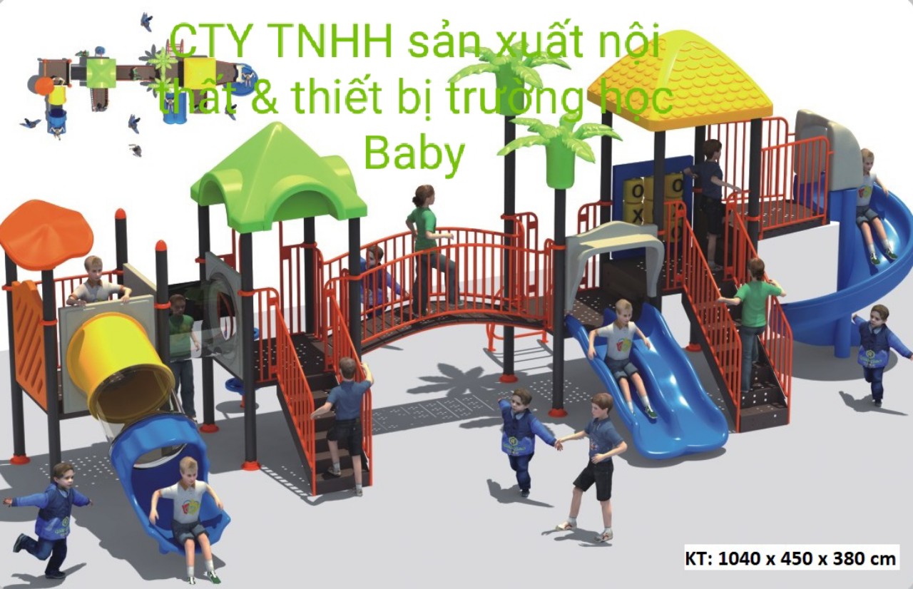 nhà liên hoàn cầu trượt BB-461
