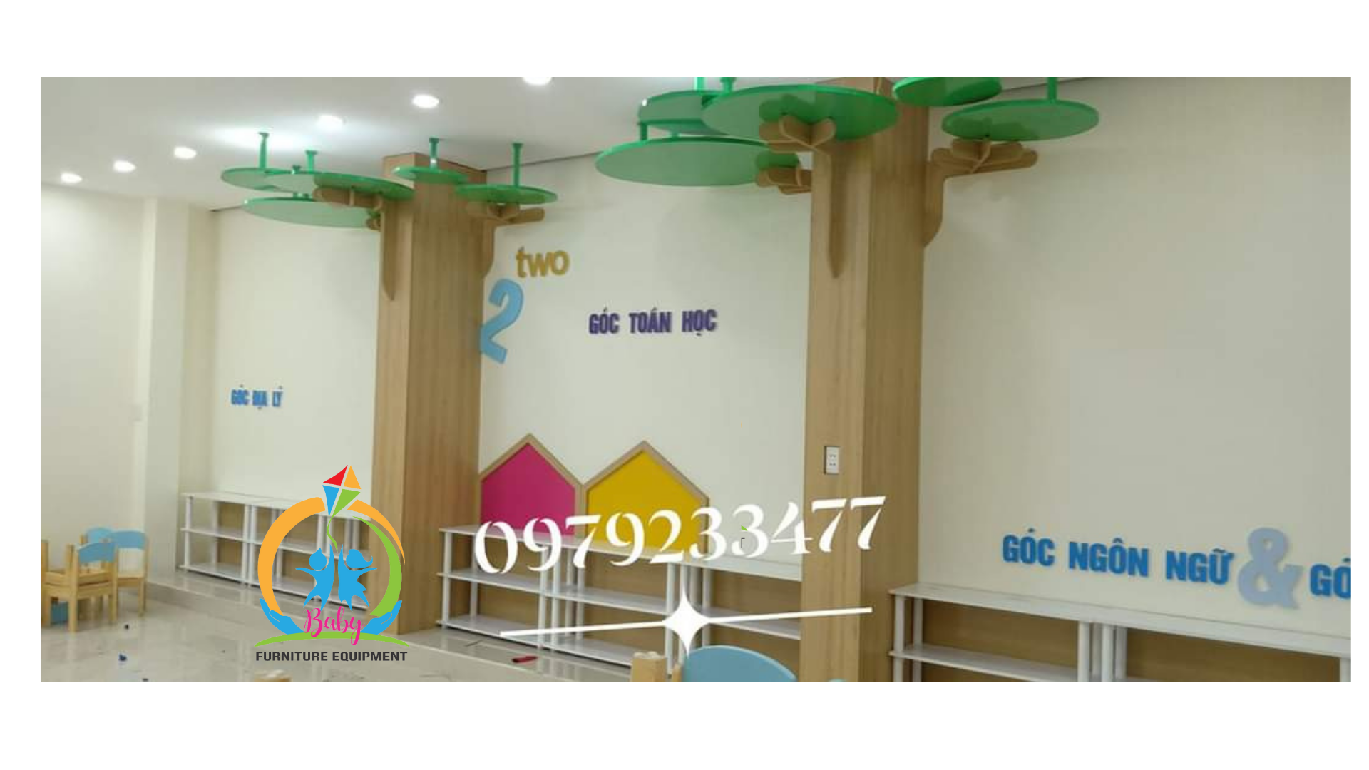 cây trang trí lớp học BB-089