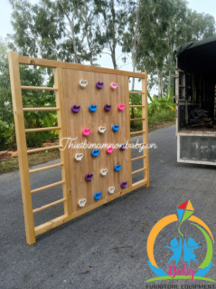 Bộ vận động thang leo gỗ BB-1214