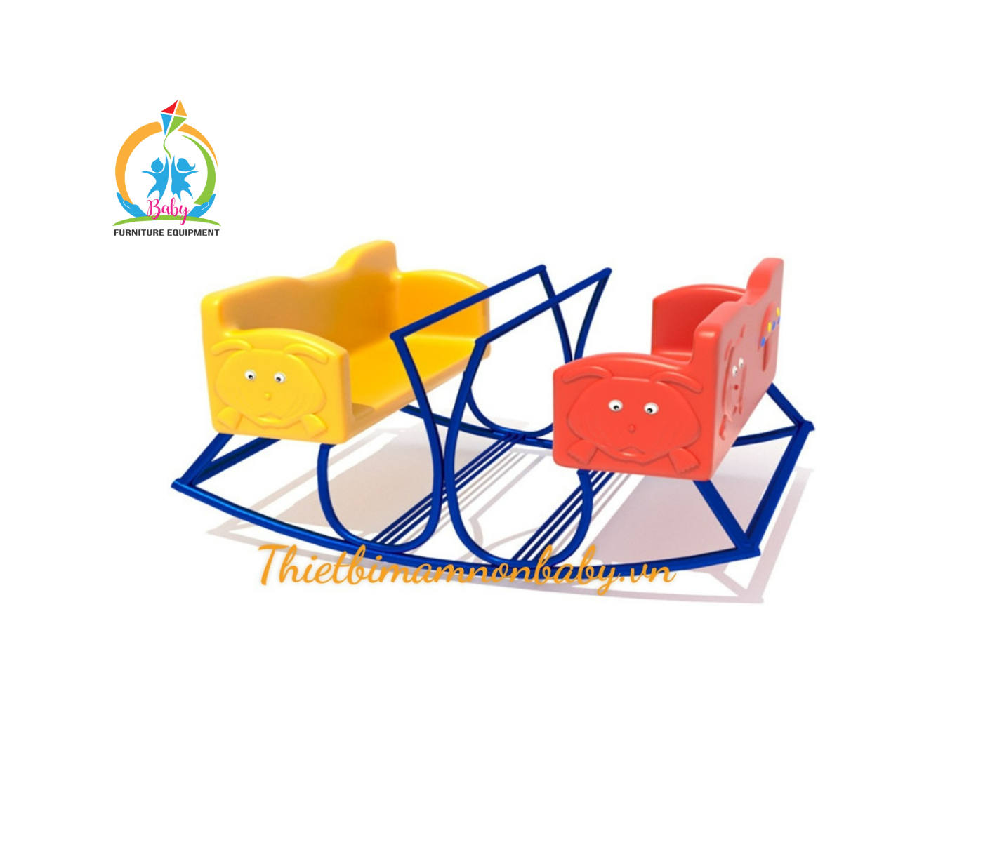Bập Bênh Ghế Đôi BB-005