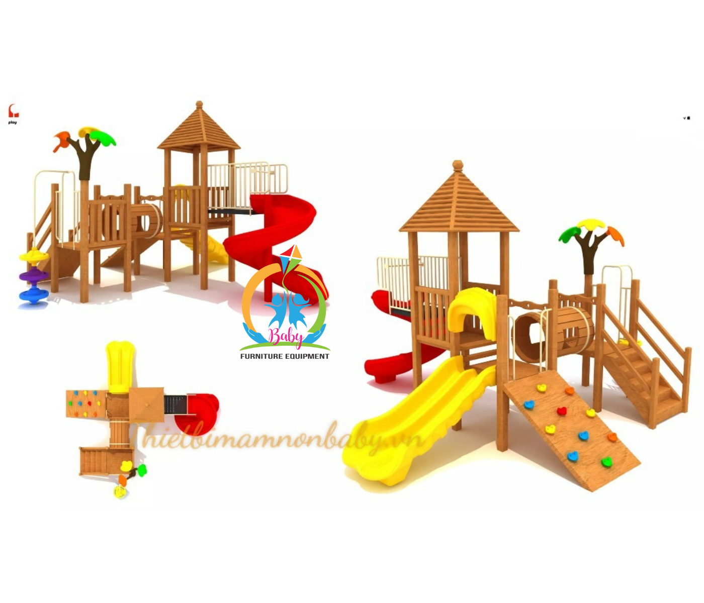 Nhà Khối Gỗ BB-048