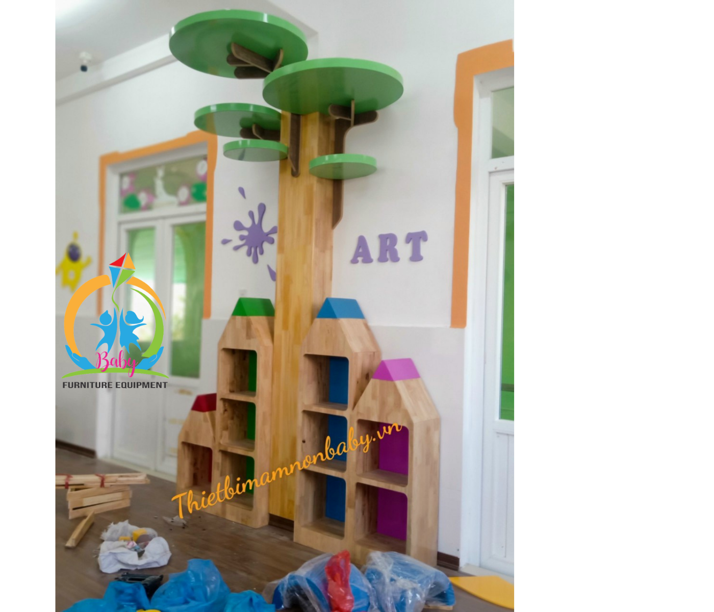 cây trang trí lớp học BB-096