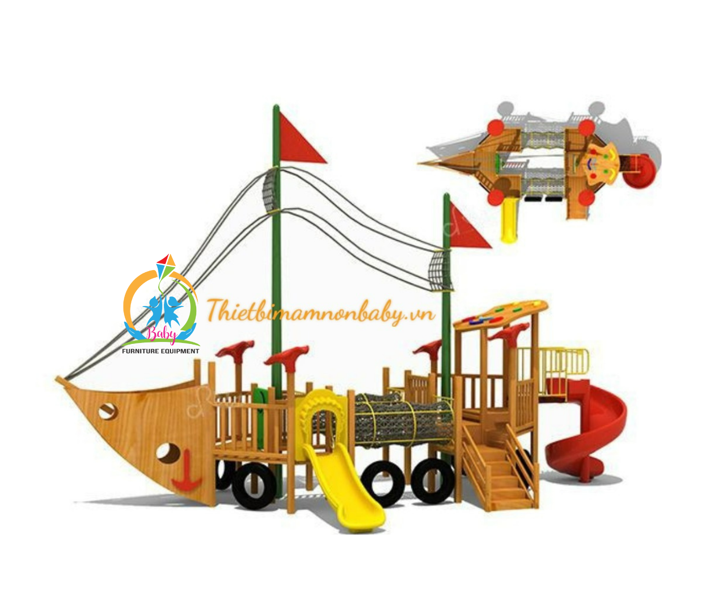 Nhà khối gỗ BB-234