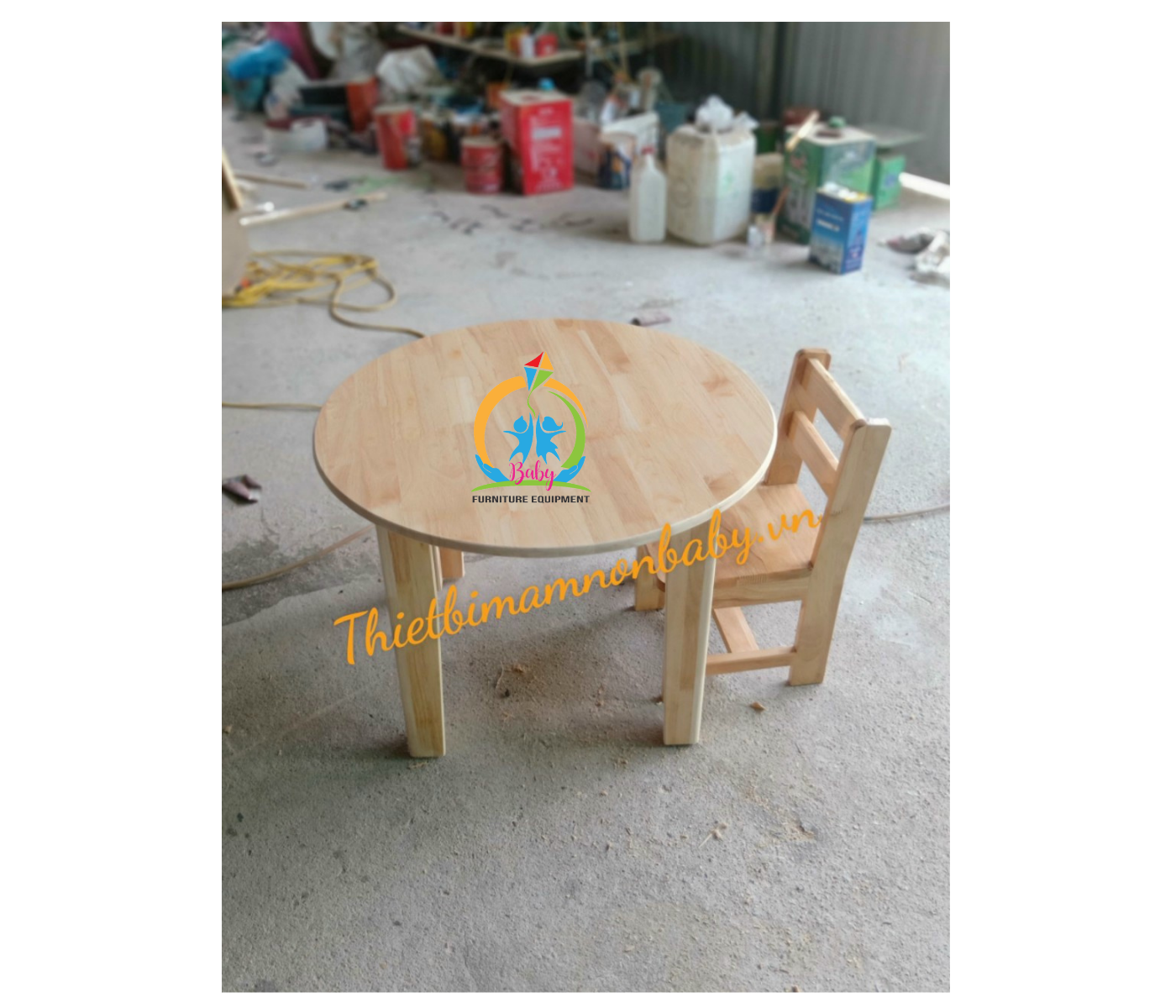Bàn Gỗ Mầm Non BB-425
