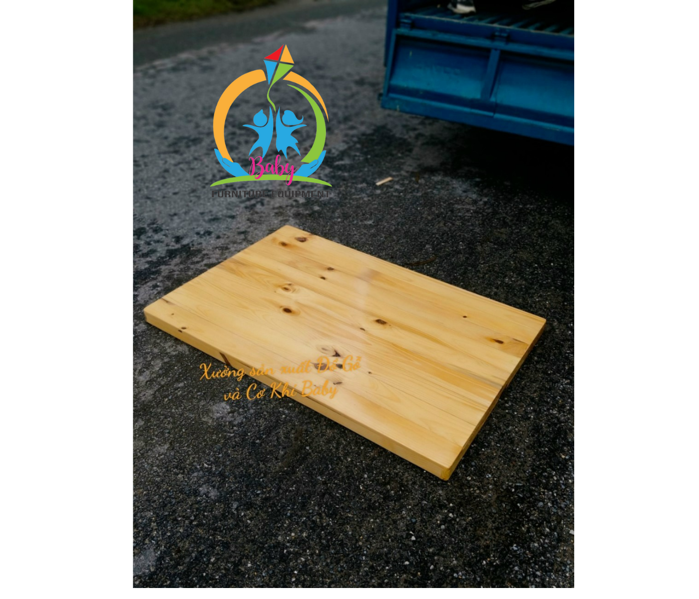Phản gỗ thông hàng đẹp BB-538