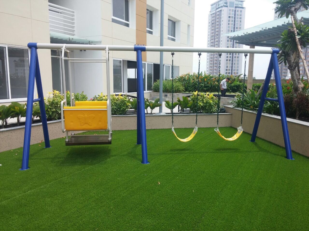 Xích Đu 2 Chỗ Ngồi Kèm Ghế BB-253