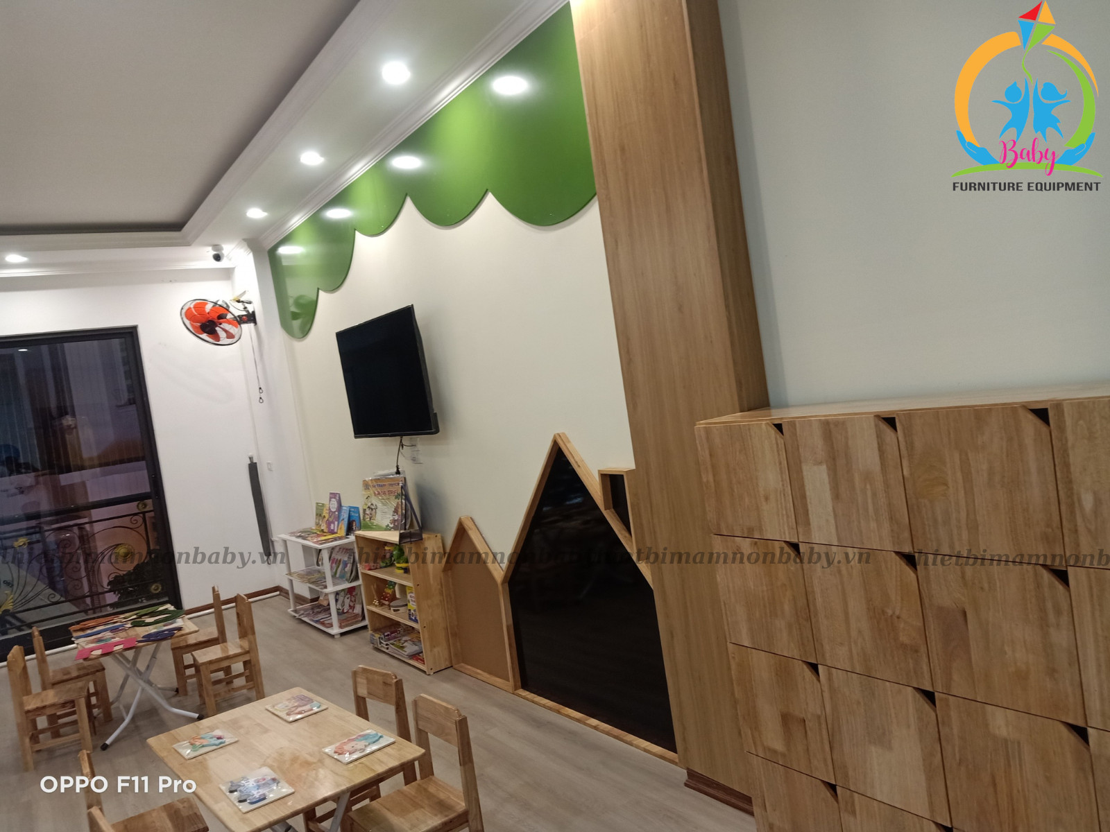 Hình ảnh thi công trường mầm non, khu vui chơi-1083