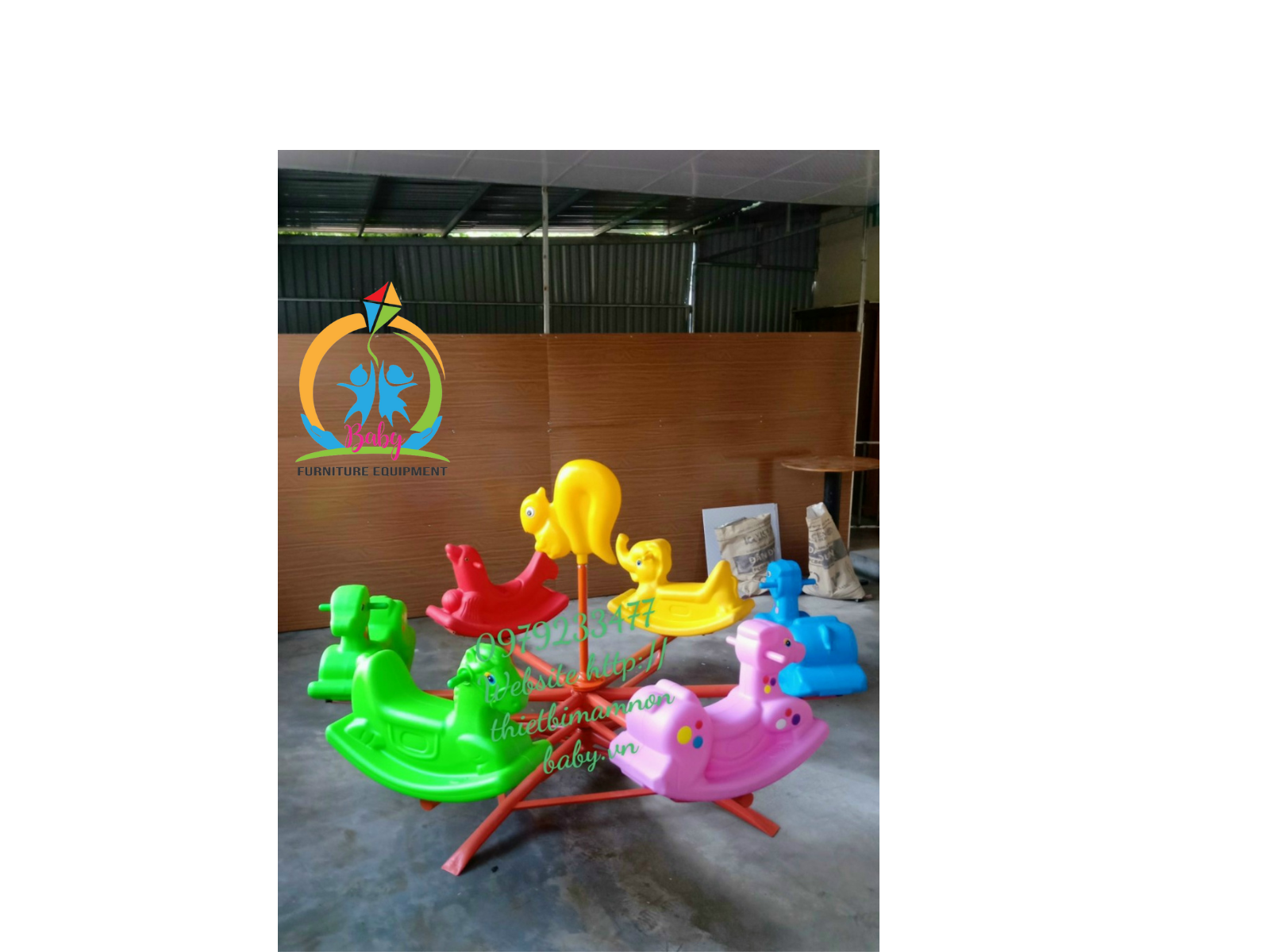 Đu Quay 6 Con Giống BB-997