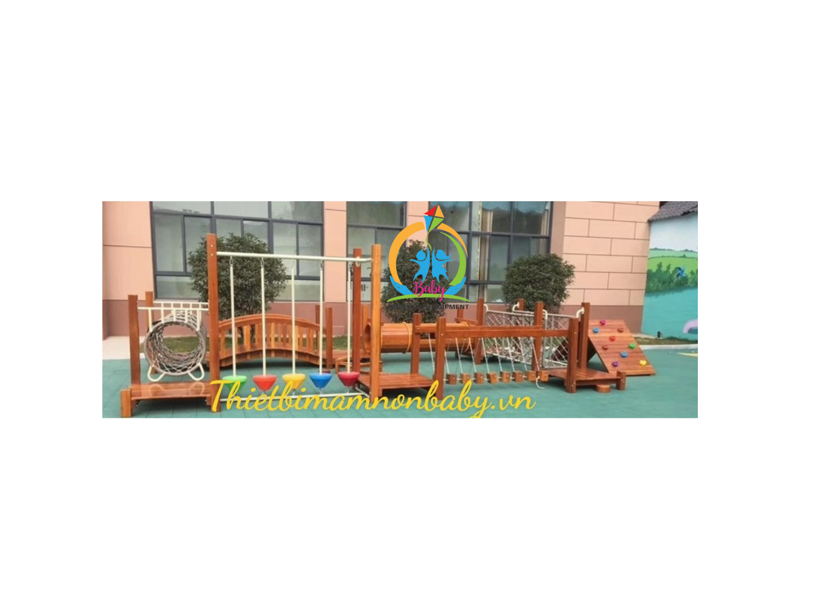 vận động thể chất gỗ BB-1014
