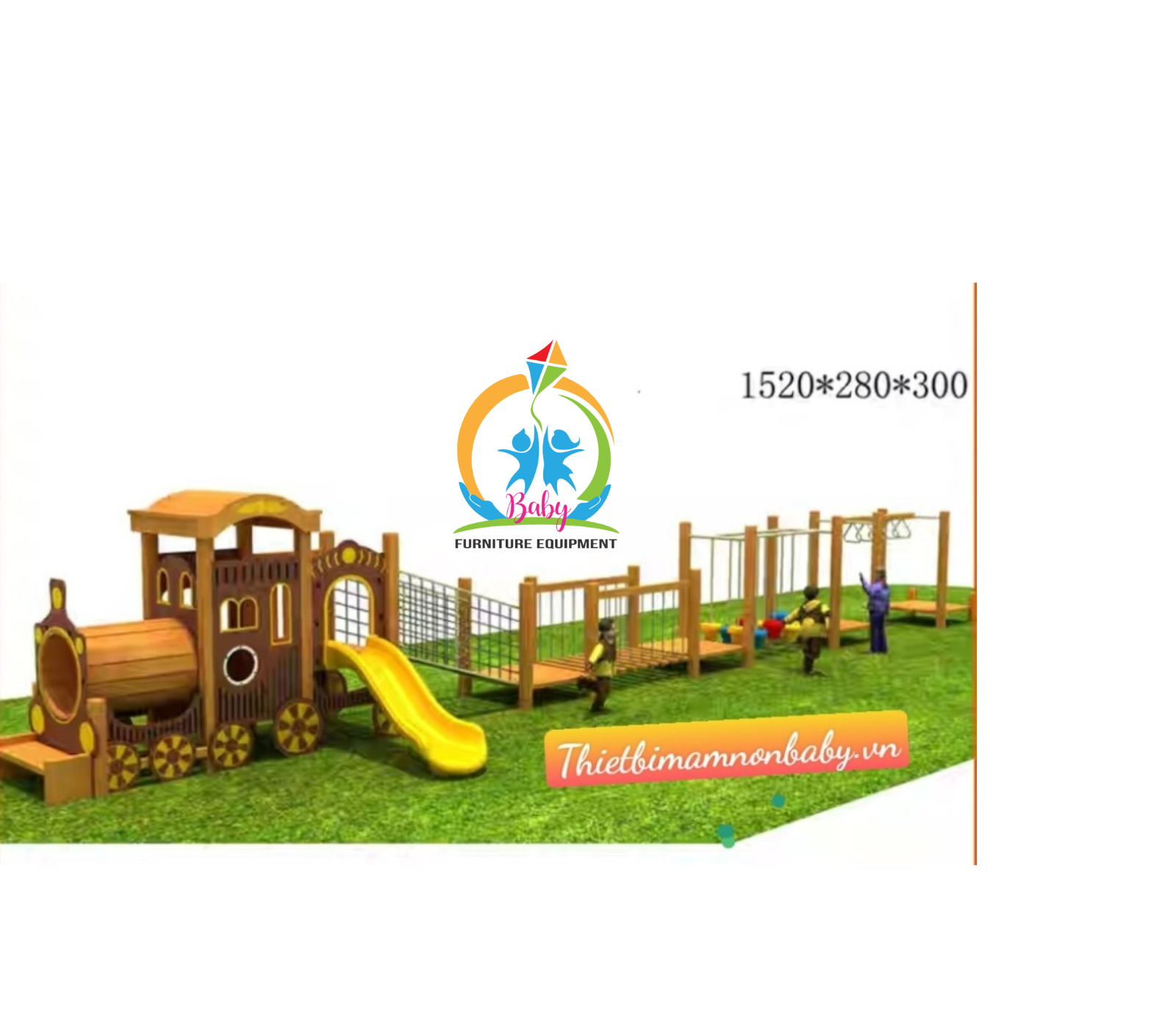 Nhà Liên Hoàn Gỗ BB-1025