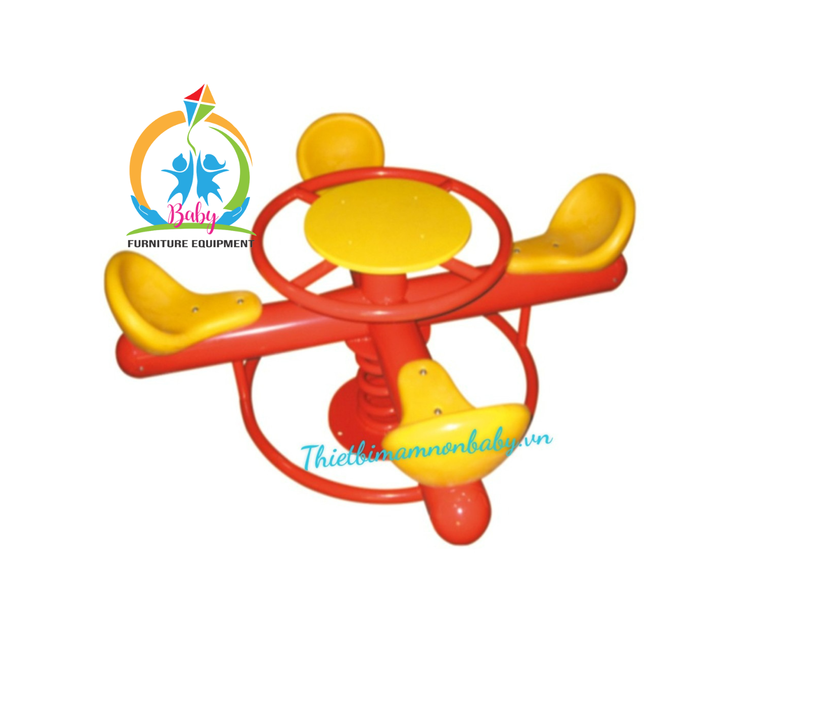 Bập bênh 4 chỗ BB-1034