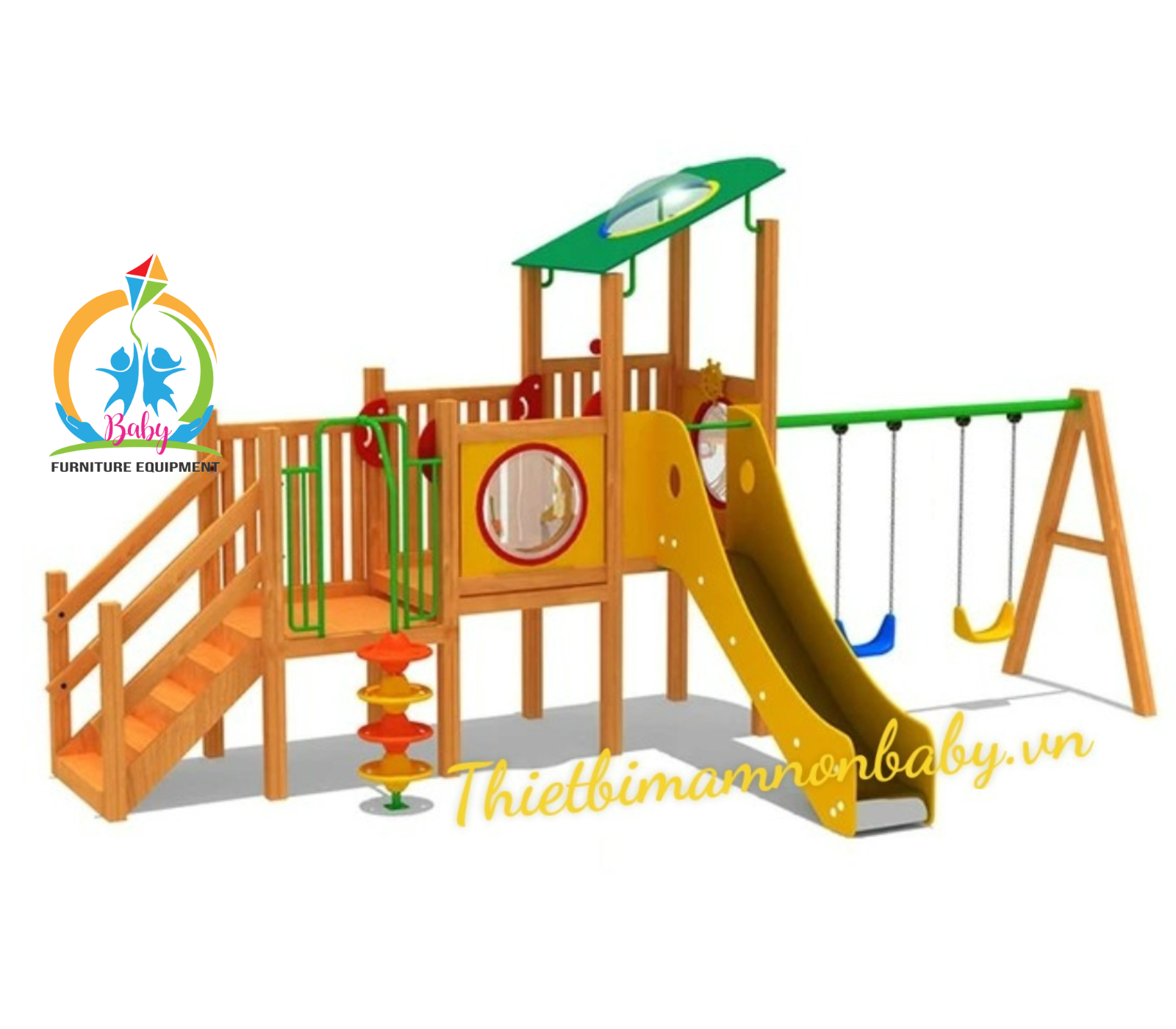 Nhà khối gỗ BB-1042