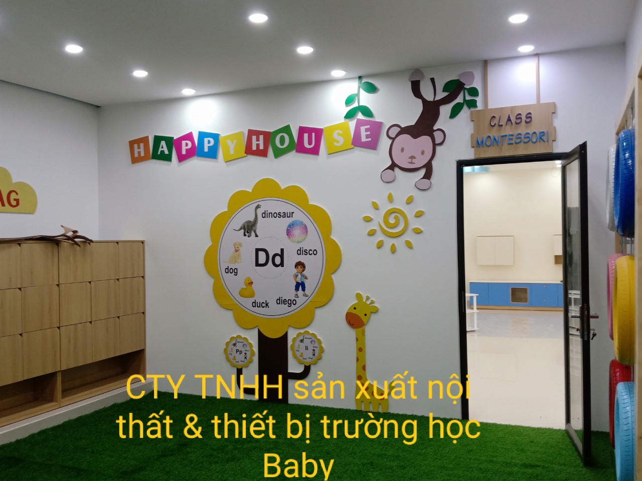 cây trang trí lớp học BB-088