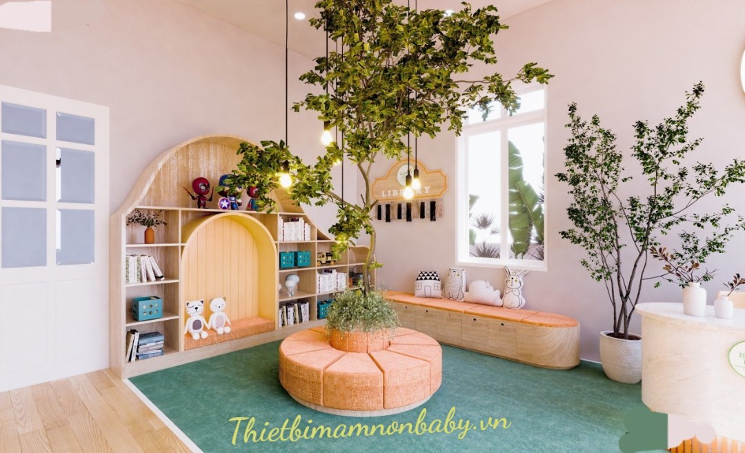 Tư vấn thiết kế,setup trường mầm non 1266